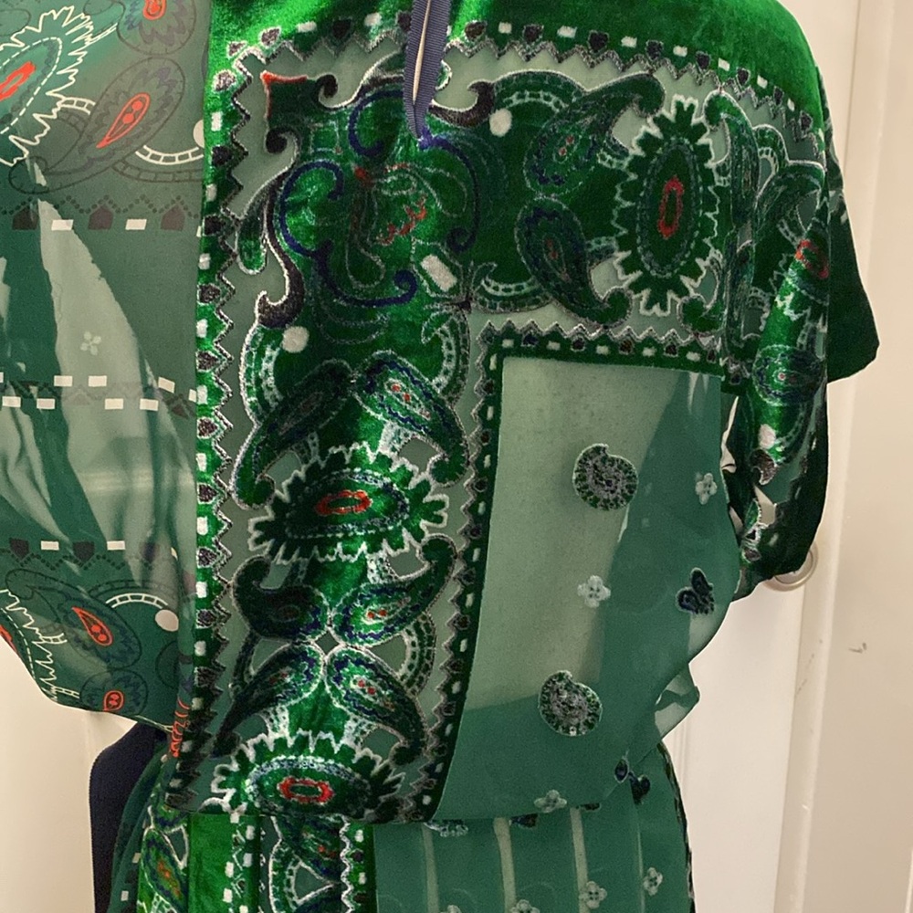 Sacai bandana Devore dress, M - Picture 15 of 16